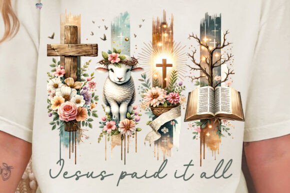 Vintage Religious Easter Youth 001
