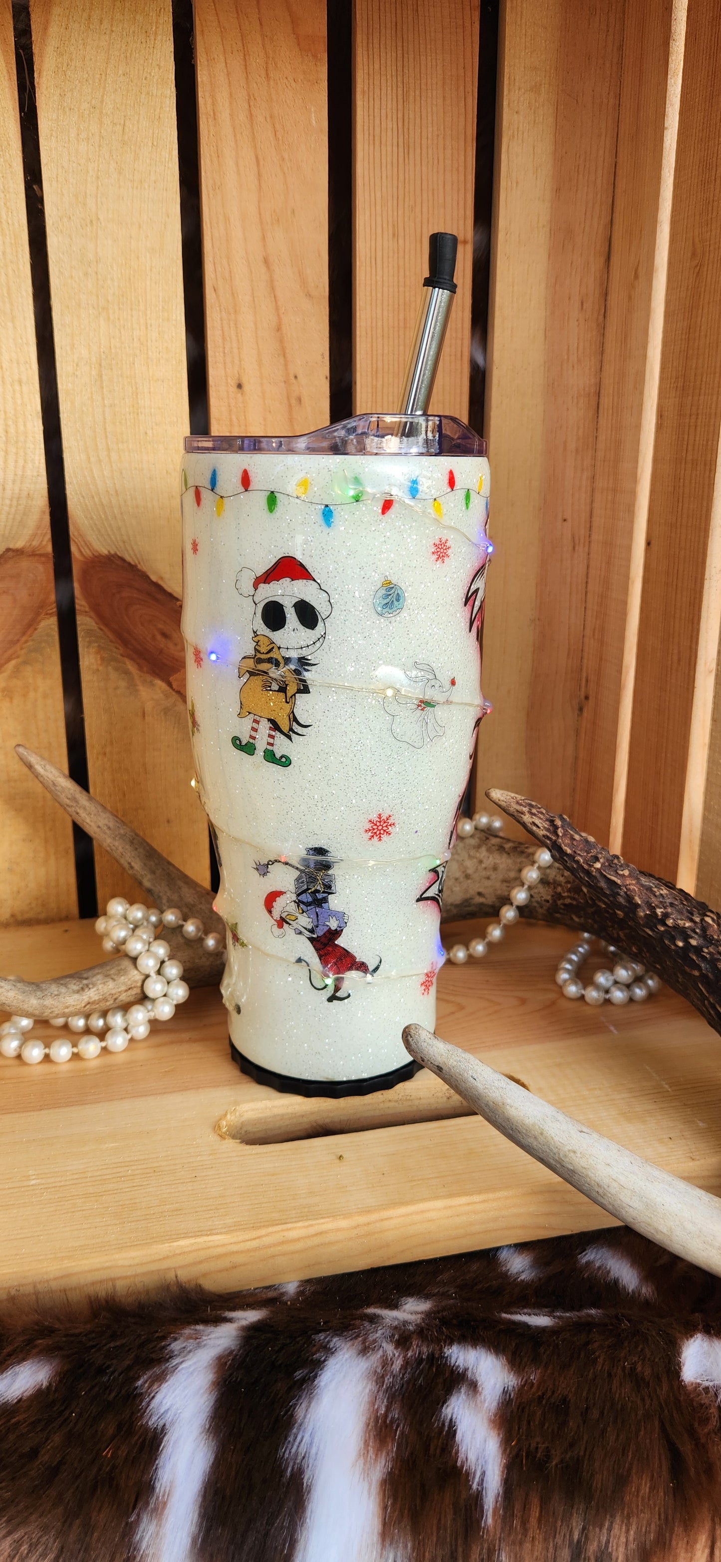 30oz Lighted Epoxy Character Tumbler