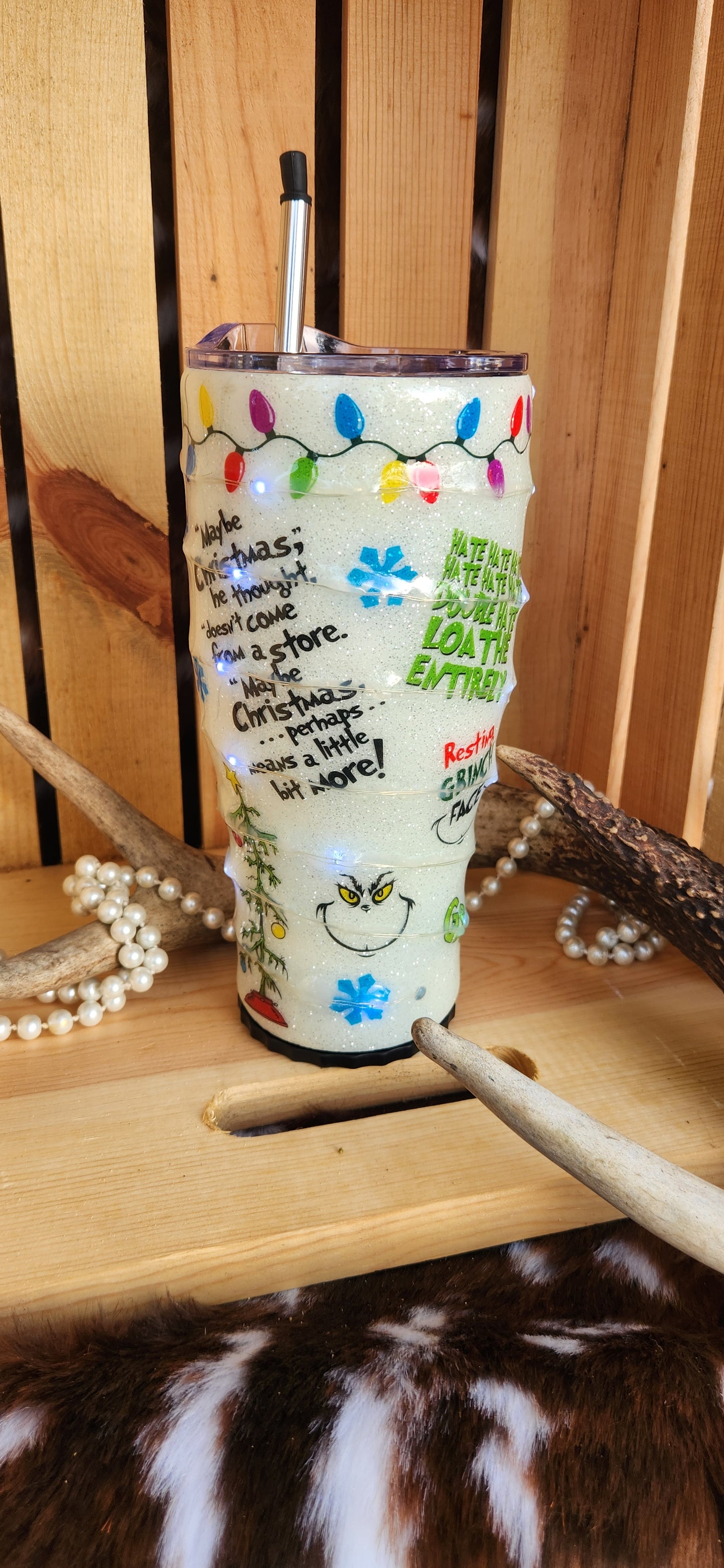 30oz Epoxy Lighted Character Tumbler
