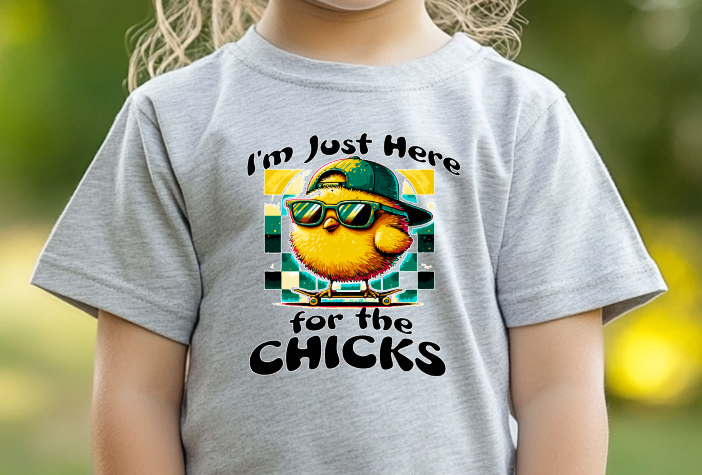Here For The Chicks Toddler