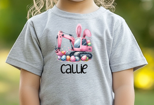 Pink Excavator Toddler