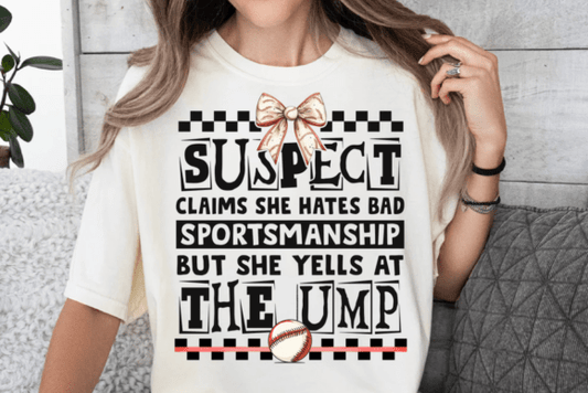 Suspect Yells At The Ump