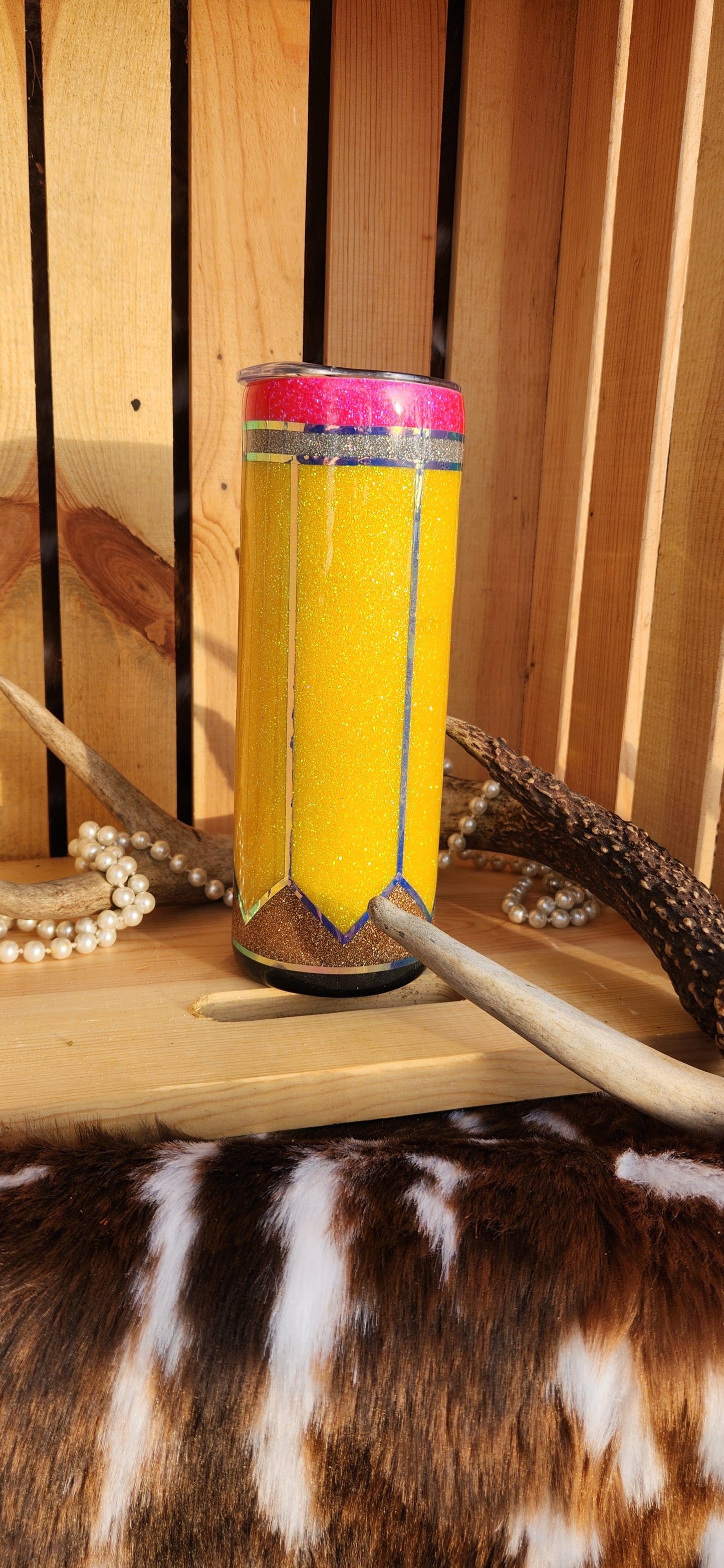 25oz Epoxy Pencil Tumbler