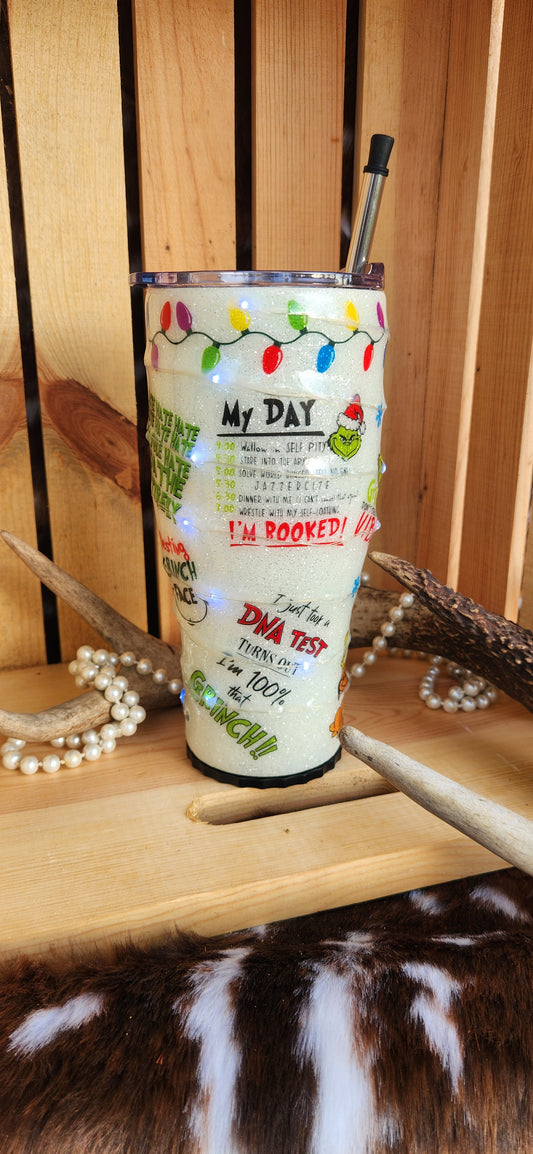 30oz Epoxy Lighted Character Tumbler