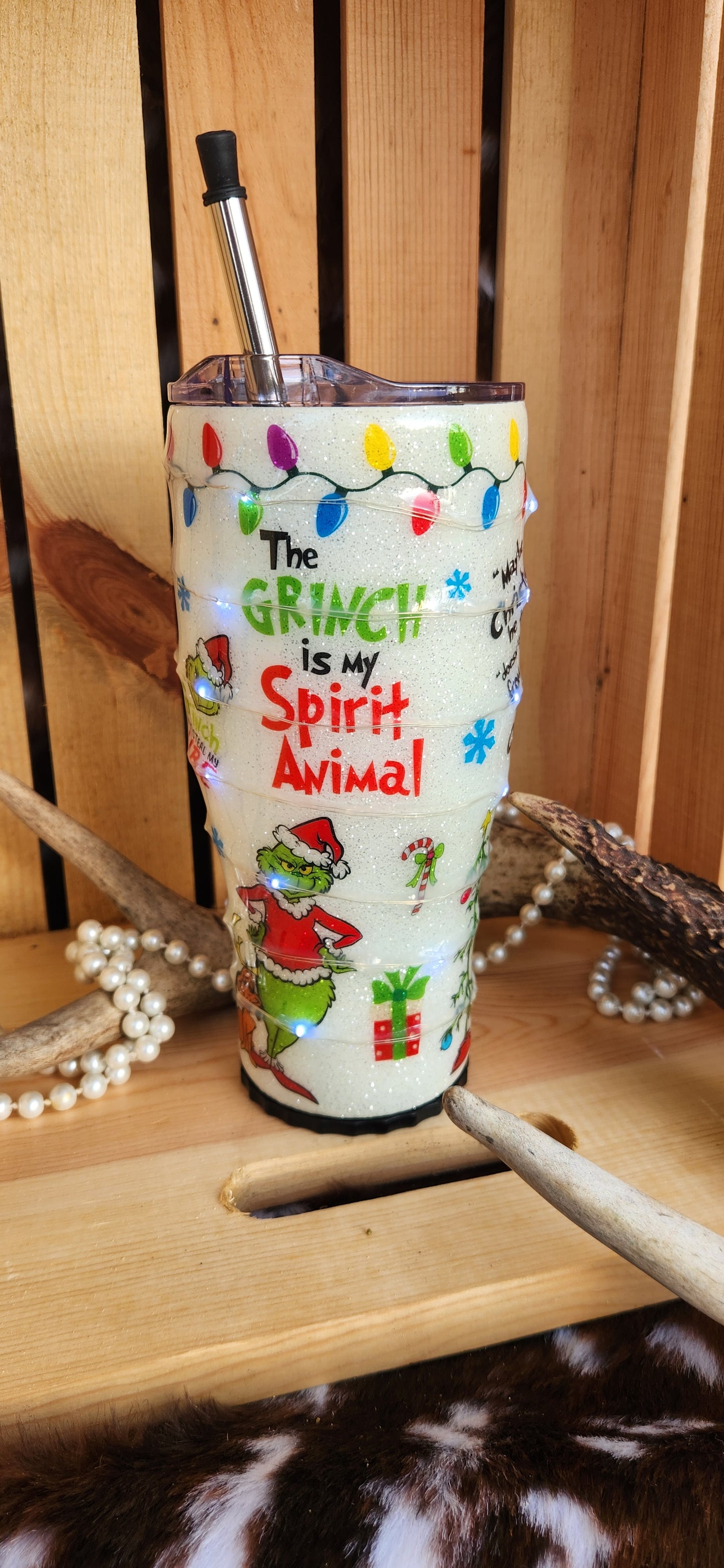 30oz Epoxy Lighted Character Tumbler