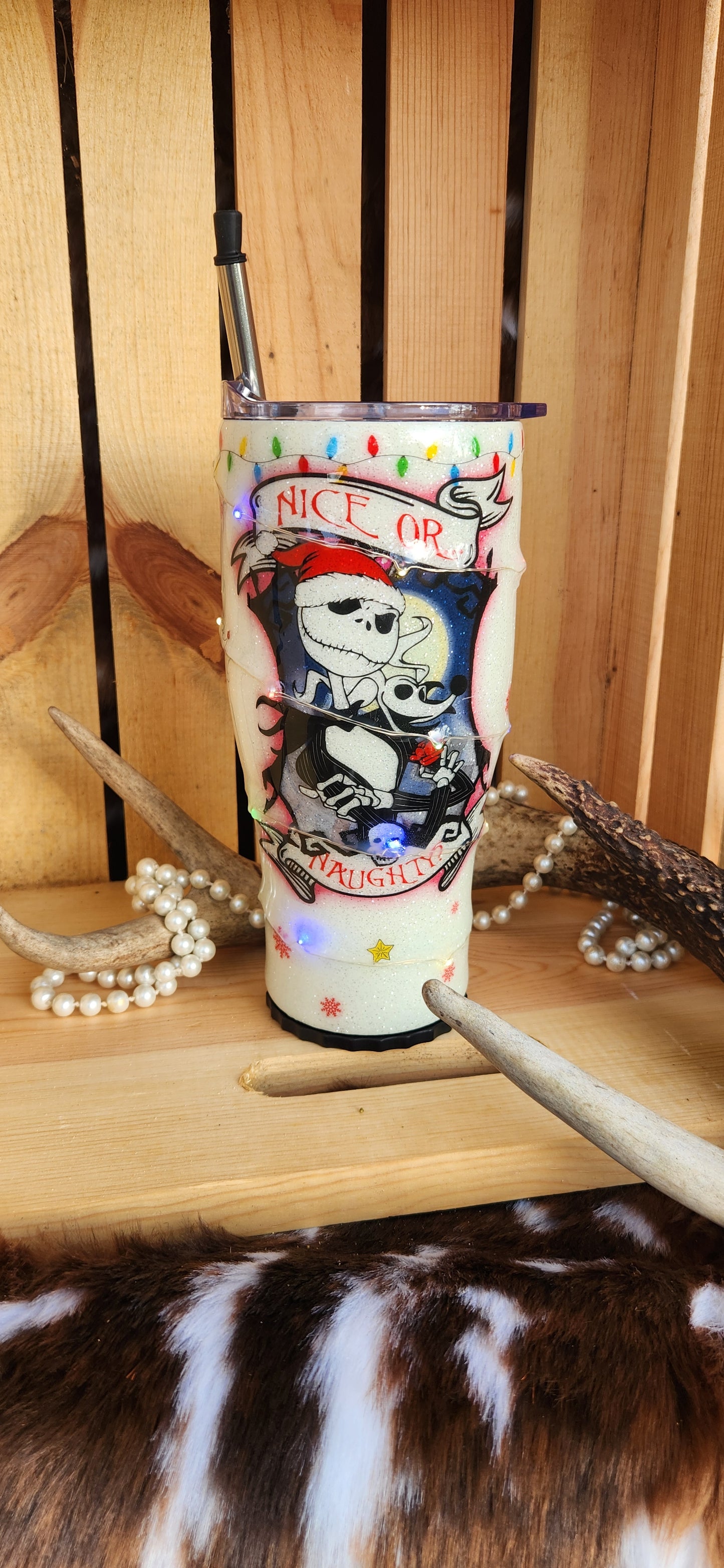 30oz Lighted Epoxy Character Tumbler